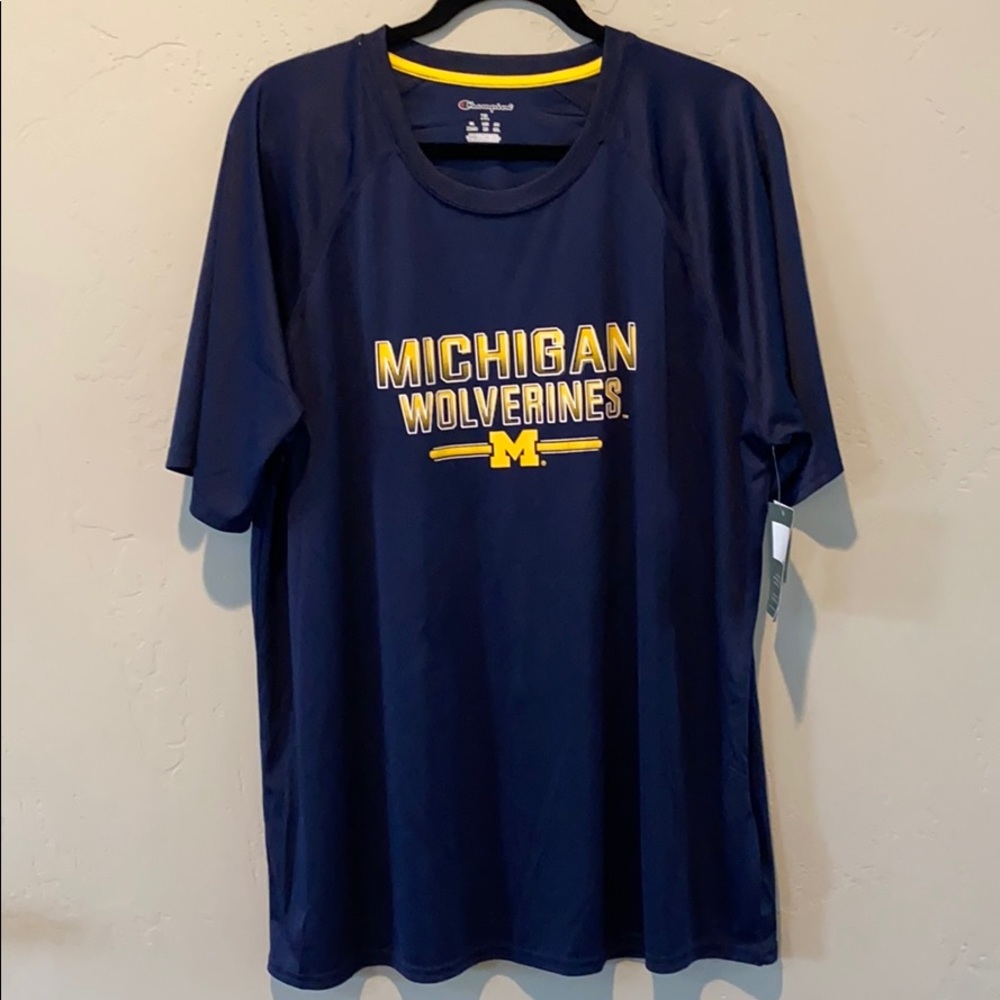 Michigan Wolverines Champion NCAA Athletic Shirt